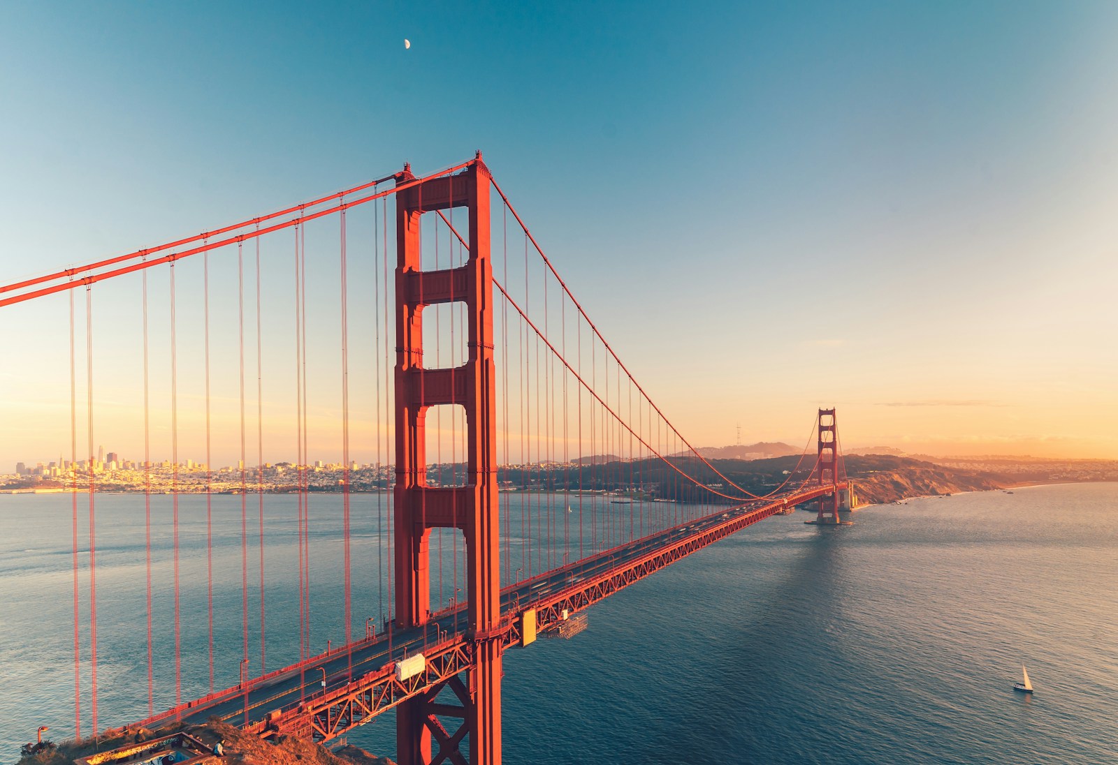 Golden Gate Bridge in San Francisco hero photo