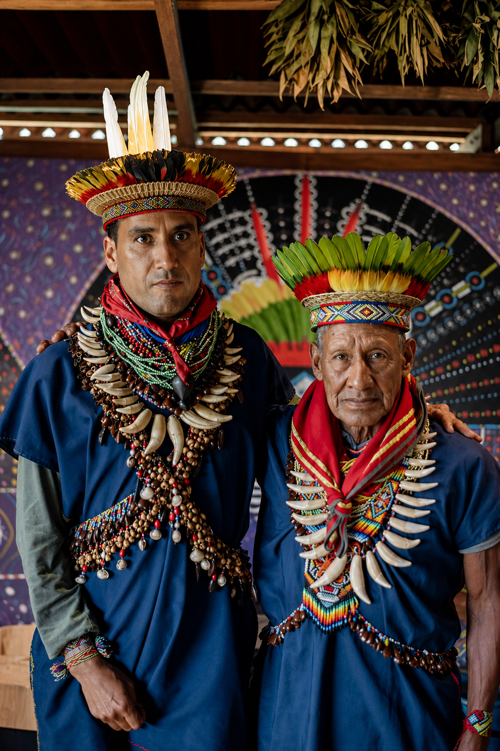 Taita Diego Marmolejo and Albertino